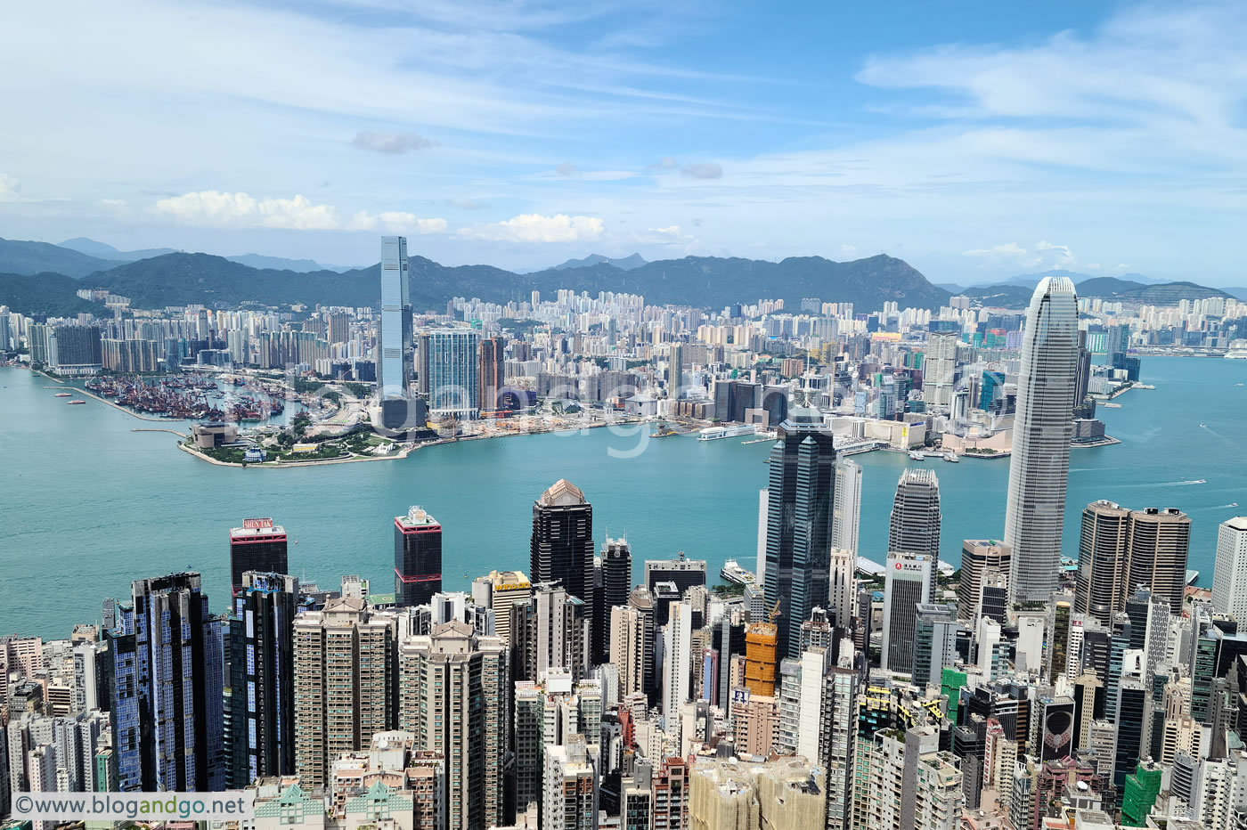 Kowloon Peninsula after a typhoon (3 Sep, 2023)